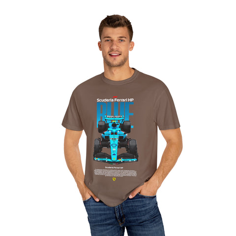 Scuderia Ferrari HP Unisex Garment-Dyed T-shirt - Racing Enthusiast Apparel