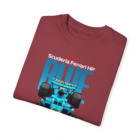Scuderia Ferrari HP Unisex Garment-Dyed T-shirt - Racing Enthusiast Apparel