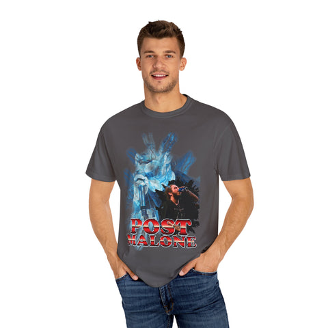 Post Malone Unisex Garment-Dyed T-Shirt - Trendy Music Apparel