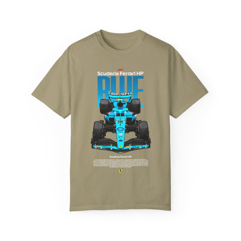 Scuderia Ferrari HP Unisex Garment-Dyed T-shirt - Racing Enthusiast Apparel