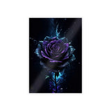 Mystical Rose Gloss Poster - Dark Floral Art for Home Decor