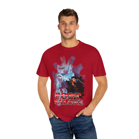 Post Malone Unisex Garment-Dyed T-Shirt - Trendy Music Apparel