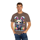 Cute Bunny Horror Unisex T-Shirt - Perfect for Easter Celebrations