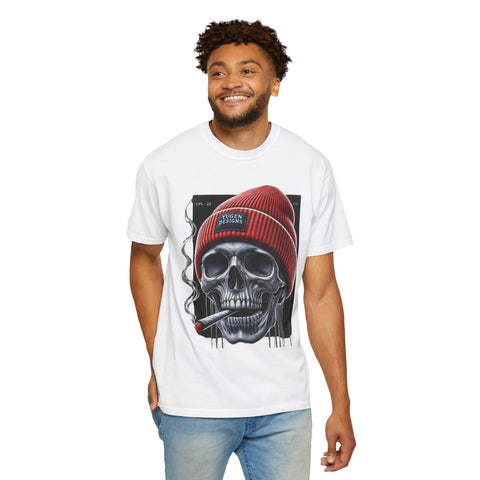 Edgy Skull Graphic Unisex T-Shirt - Streetwear Style for Music Festivals & Everyday Wear