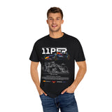 Racing-Inspired Unisex Garment-Dyed T-Shirt - 11P23 Design