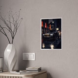 Luxury Car Gloss Poster - Elegant Urban Decor