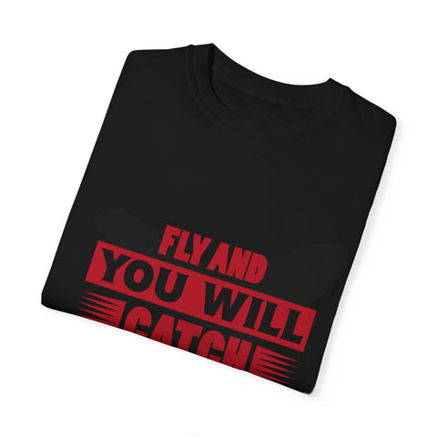 Catch the Swallow T-Shirt - Unisex Garment-Dyed Tee for Adventurers