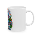 Cool Dope Character Ceramic Mug - Perfect Gift for Stoners & Cartoon Fans