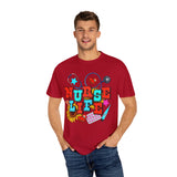 Nurse Life Unisex Garment-Dyed T-Shirt – Colorful Medical Graphic Tee