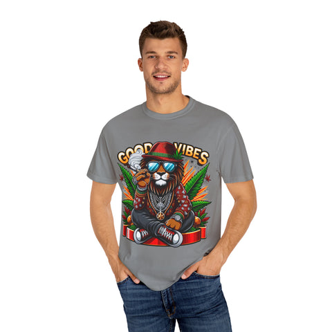 Good Vibes Unisex Garment-Dyed T-Shirt
