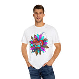 Nurse Life Unisex Garment-Dyed T-Shirt - Fun & Colorful Tee for Healthcare Heroes