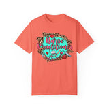 Norse Practitioner T-Shirt - Unisex Garment-Dyed Tee with Leopard Print Design