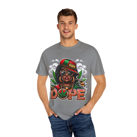 Dope Vibes Unisex Garment-Dyed T-Shirt