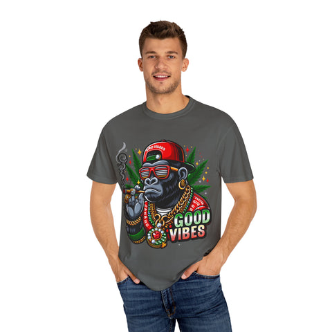 Good Vibes Gorilla Unisex T-Shirt – Fun & Relaxed Style for Chill Occasions