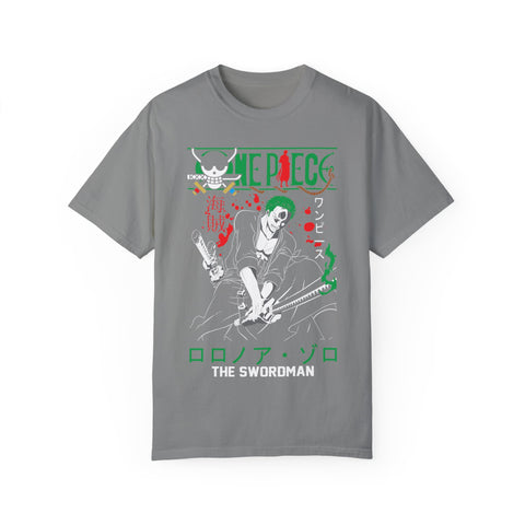 One Piece Swordman Unisex Garment-Dyed T-Shirt