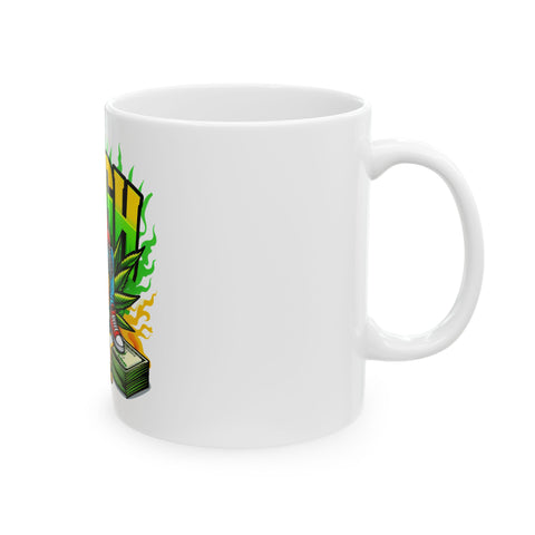 High Skeleton Ceramic Mug - 11oz & 15oz Options