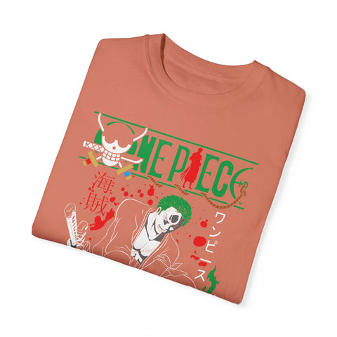One Piece Swordman Unisex Garment-Dyed T-Shirt