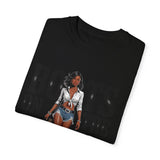 Unisex Garment-Dyed T-shirt - 'Boots on the Ground' Graphic Tee