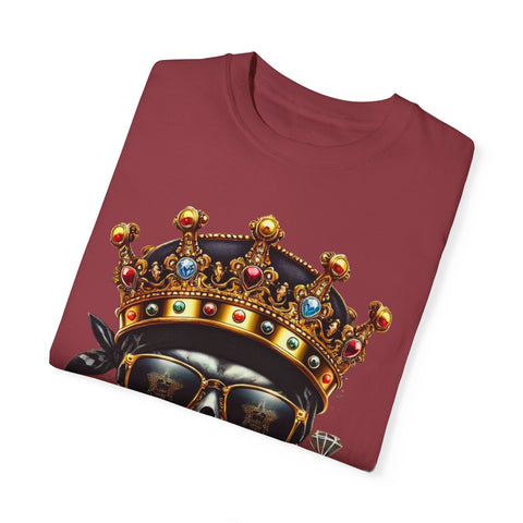 King Skull Graphic Unisex T-Shirt - Trendy Streetwear for Cool Casual Vibes