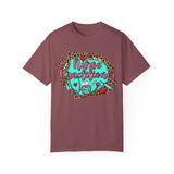 Norse Practitioner T-Shirt - Unisex Garment-Dyed Tee with Leopard Print Design