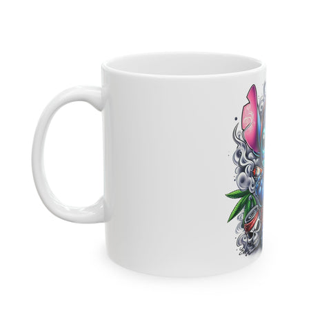 Whimsical Anime-Inspired Ceramic Mug - Perfect for Coffee Lovers & Collectors