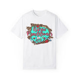 Norse Practitioner T-Shirt - Unisex Garment-Dyed Tee with Leopard Print Design