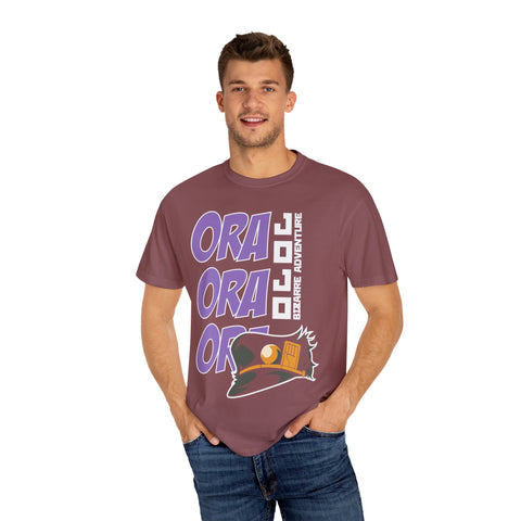 Adventure Awaits Unisex Garment-Dyed T-shirt - Perfect for Travel & Outdoors