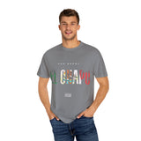 Unisex Garment-Dyed T-Shirt with 'EL CHAPU' Design - Casual Vibe, Perfect for Everyday Wear