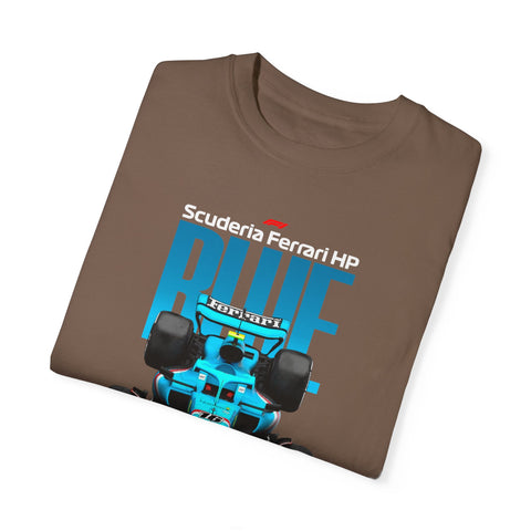 Scuderia Ferrari HP Unisex Garment-Dyed T-shirt - Racing Enthusiast Apparel