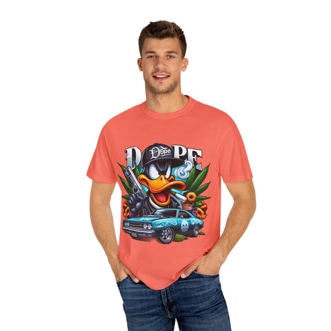 Dope Vibe Unisex Garment-Dyed T-Shirt - Cool Streetwear with Funky Graphic