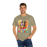 Chilling With My Peeps Unisex Garment-Dyed T-shirt | Fun Easter Graphic Tee