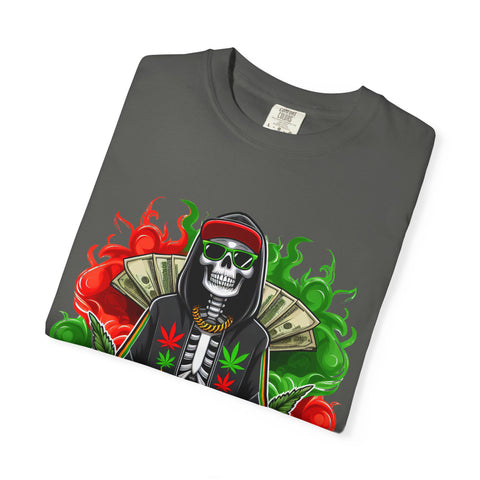 High AF Unisex Garment-Dyed T-Shirt - Fun & Edgy Style for Cannabis Enthusiasts
