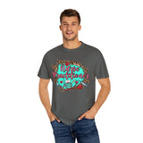 Norse Practitioner T-Shirt - Unisex Garment-Dyed Tee with Leopard Print Design