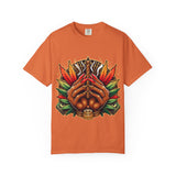 Bohemian Hand-Drawn T-Shirt for Nature Lovers