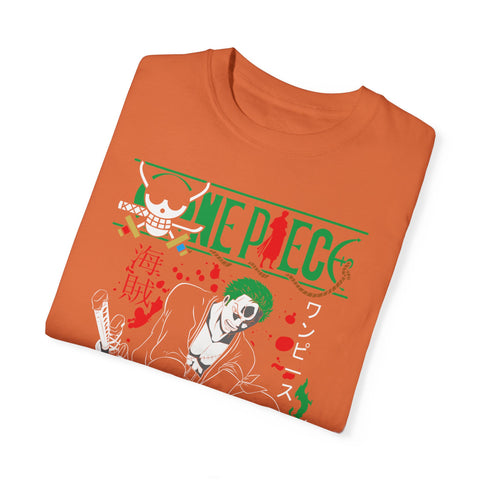 One Piece Swordman Unisex Garment-Dyed T-Shirt