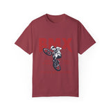 BMX Unisex Garment-Dyed T-Shirt - "When in Doubt Pedal It Out"