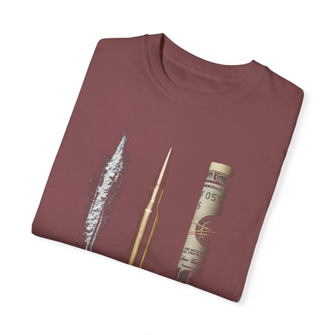 NARCOs Unisex Garment-Dyed T-shirt