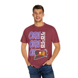 Adventure Awaits Unisex Garment-Dyed T-shirt - Perfect for Travel & Outdoors