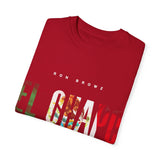 Unisex Garment-Dyed T-Shirt with 'EL CHAPU' Design - Casual Vibe, Perfect for Everyday Wear