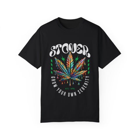 Unisex Garment-Dyed T-Shirt - "Grow Your Own Serenity"