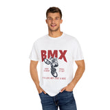 BMX Unisex Garment-Dyed T-Shirt - "When in Doubt Pedal It Out"