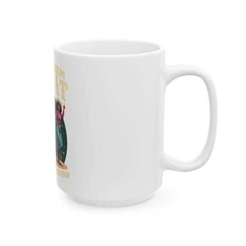 Whimsical Cowboy Ceramic Mug - Perfect for Coffee Lovers & Western Enthusiasts