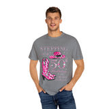 50th Birthday Cowgirl T-Shirt | Unisex Garment-Dyed Tee