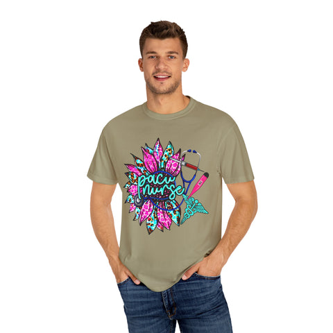 Vibrant Floral Unisex T-Shirt - Perfect for Nurses | Gift for Healthcare Heroes