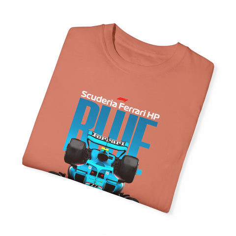 Scuderia Ferrari HP Unisex Garment-Dyed T-shirt - Racing Enthusiast Apparel