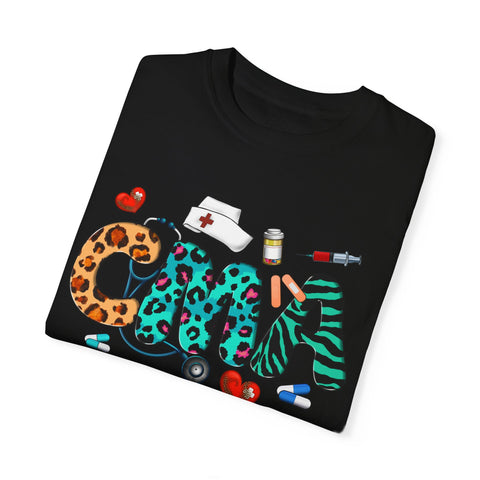 Fun Nurse Appreciation T-Shirt - Cute Animal Print Design