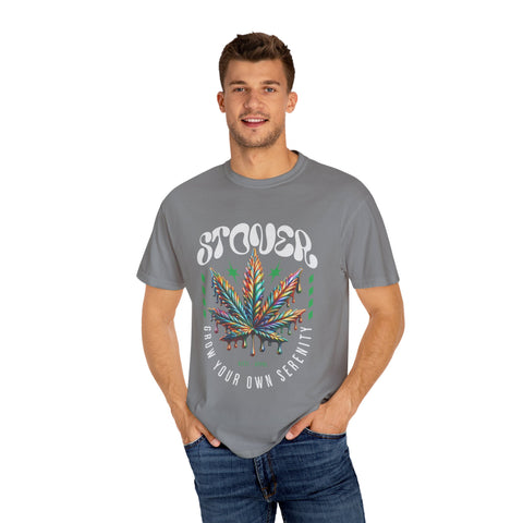 Unisex Garment-Dyed T-Shirt - "Grow Your Own Serenity"