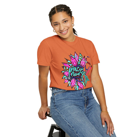 Vibrant Floral Unisex T-Shirt - Perfect for Nurses | Gift for Healthcare Heroes