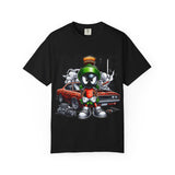 Cool Cartoon Car T-Shirt - Dope Marvin the Martian Design