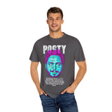 Posty Unisex Garment-Dyed T-shirt | Vibrant Vintage Style Tee for Music Lovers